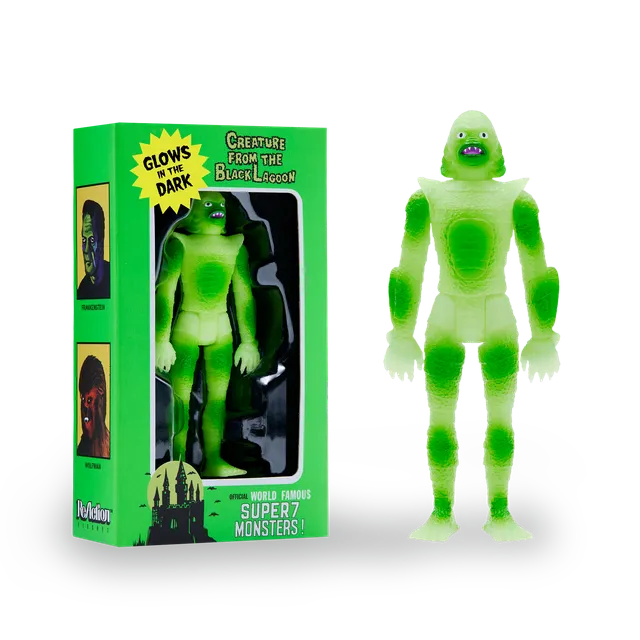 Super7 Universal Monsters ReAction Creature Glow figurina 9,5 cm