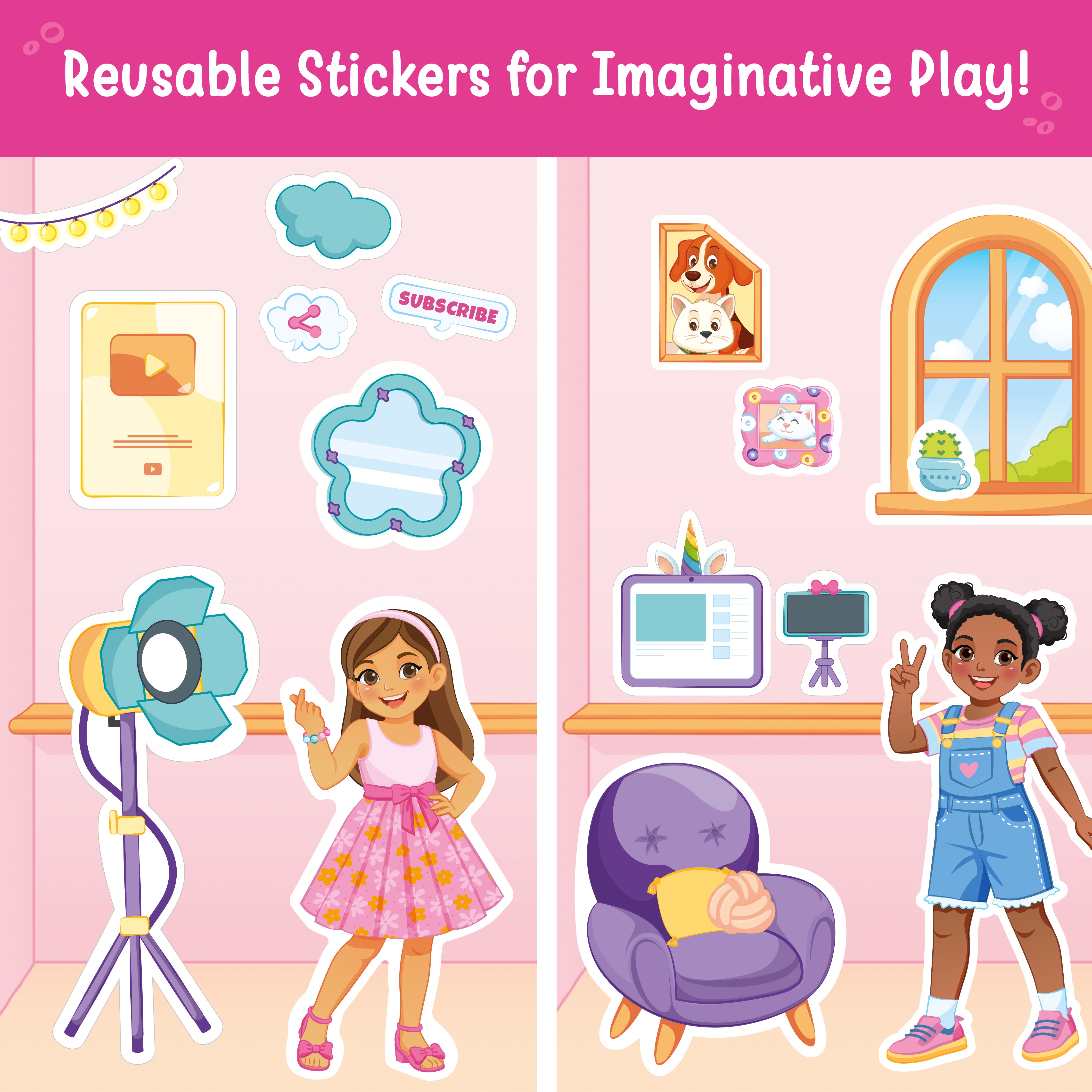 Imagimake Sticker Fun Dream House set stickere 200+