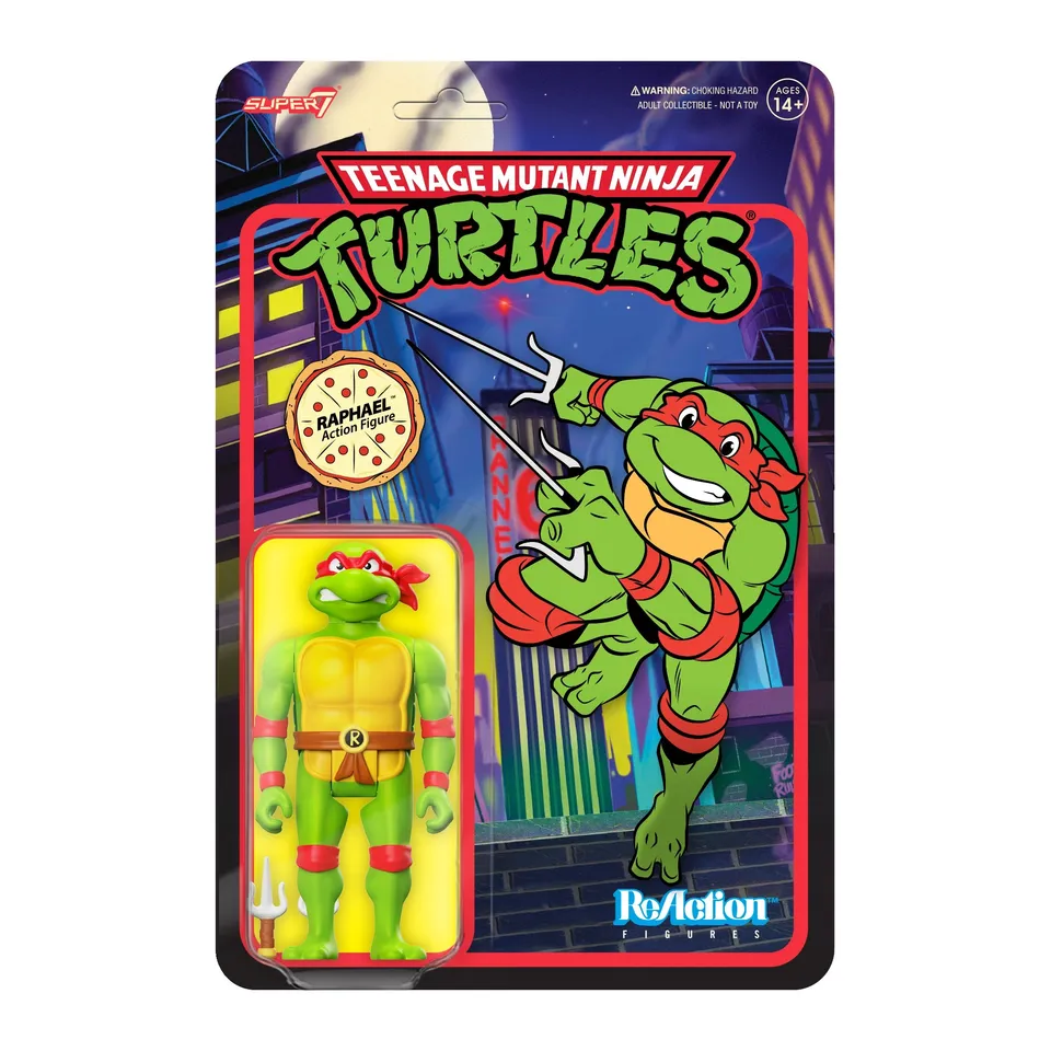 Super7 ReAction Raphael Toon figurină 9,5 cm