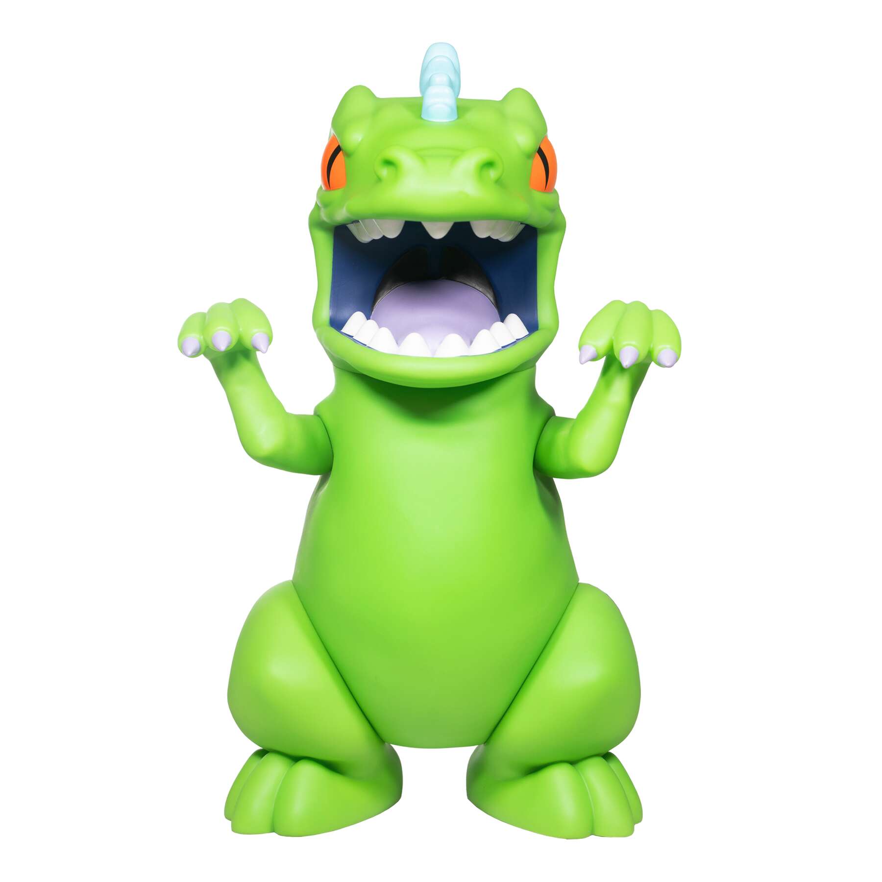 Super7 Rugrats Supersize Reptar figurina vinil 40 cm verde
