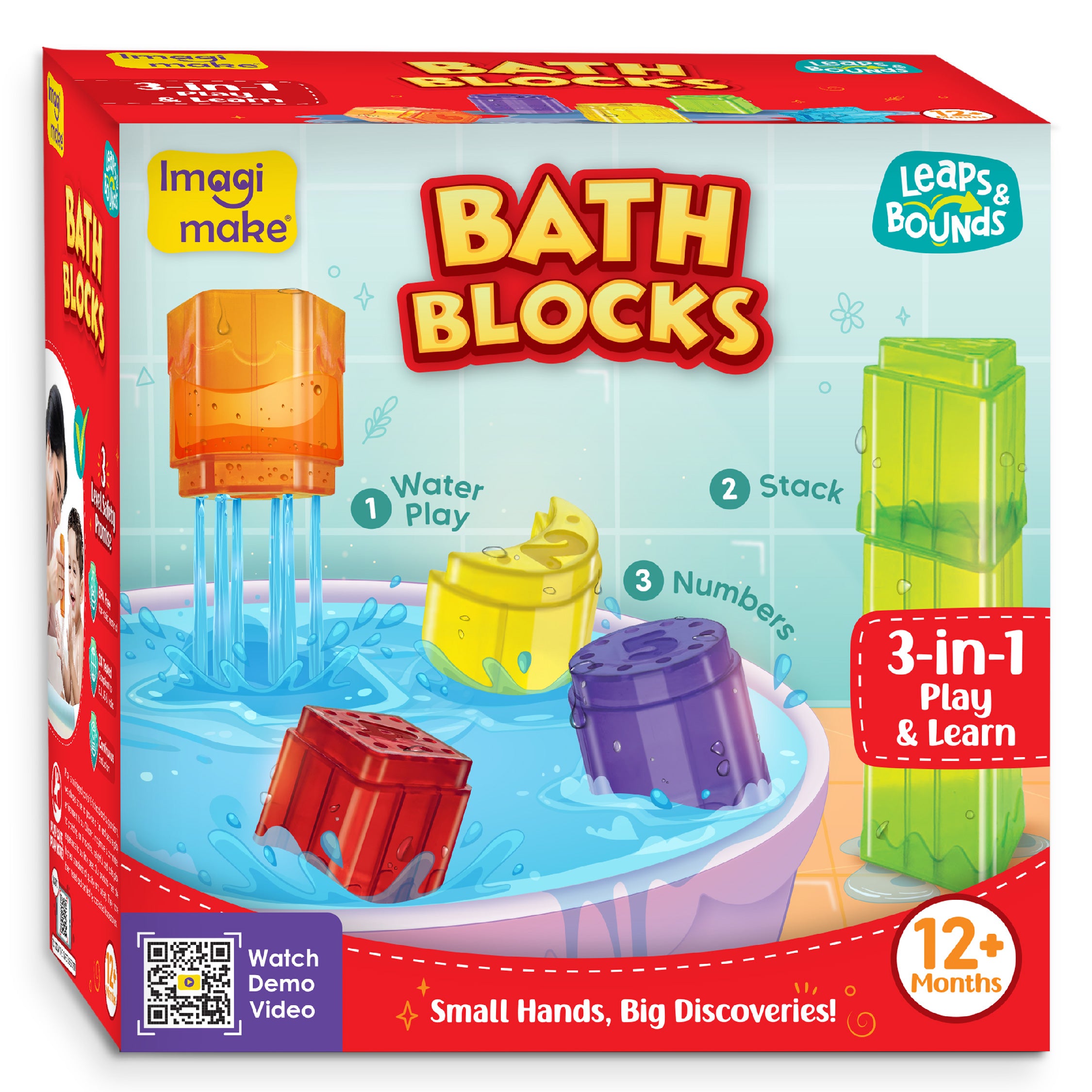 Imagimake Leaps Bounds Toddlers set joaca sortare si baie