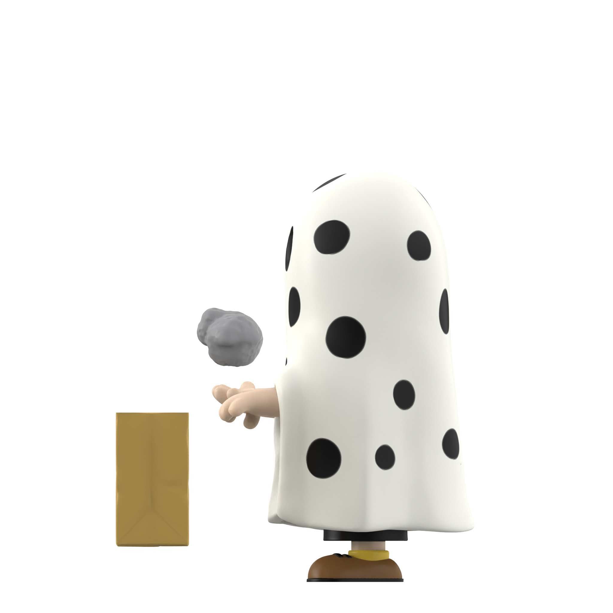 Super7 Peanuts Charlie Brown Ghost Sheet figurina Halloween