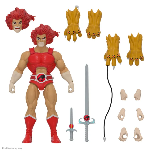 Super7 ULTIMATES Lion-O figurina Mirror 18 cm rosu
