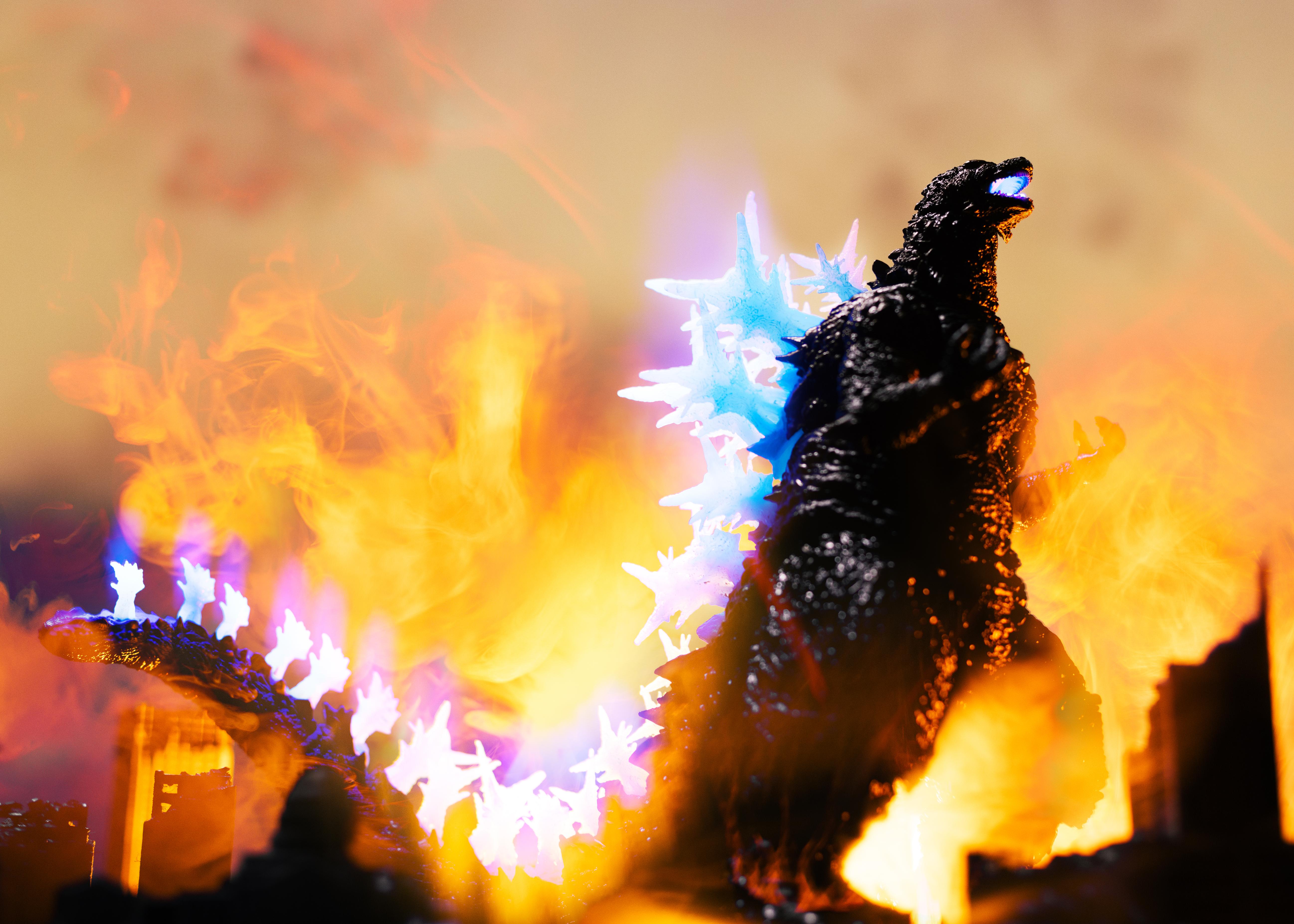 Super7 Toho Ultimates Godzilla Minus One figurina 36cm glow