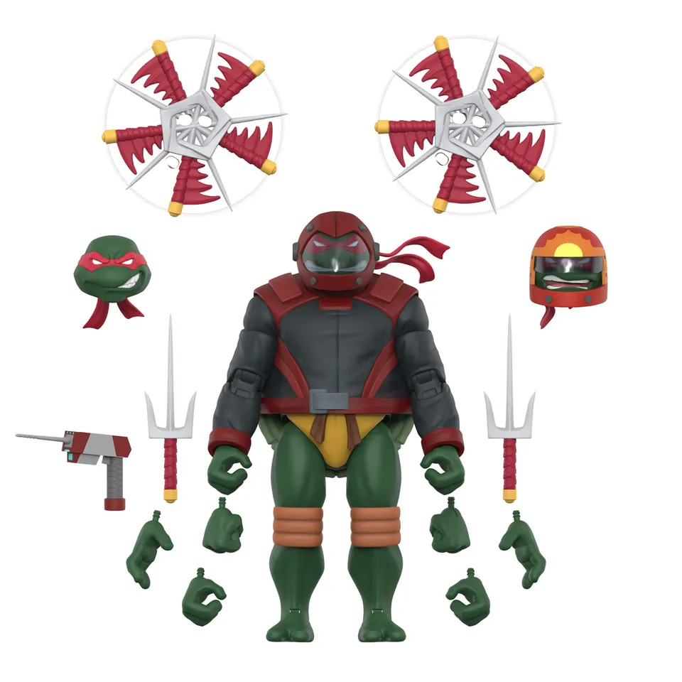 Super7 ULTIMATES Raphael Road Gear figurina 18cm