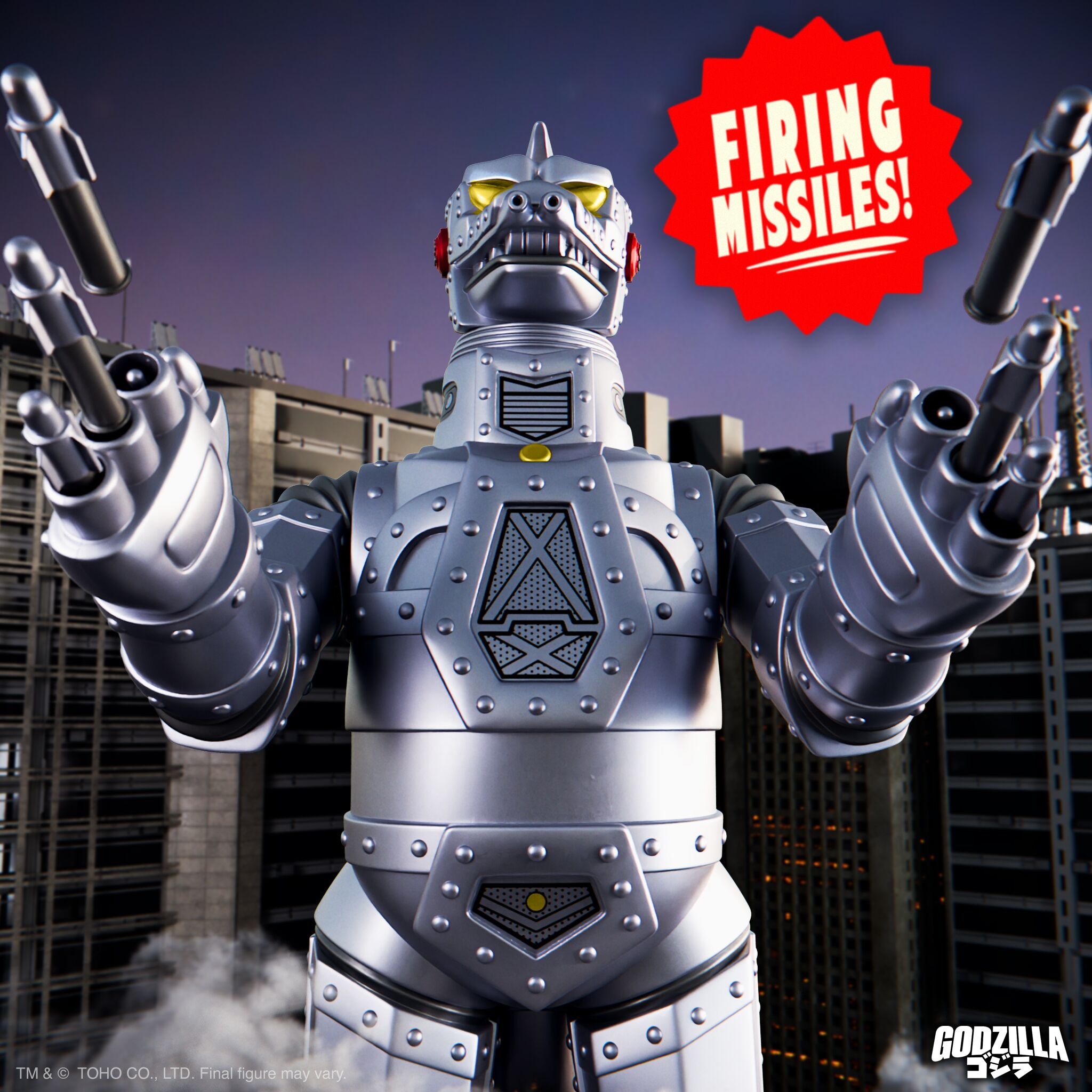 Super7 Super Shogun Toho Mechagodzilla figurina 50 cm