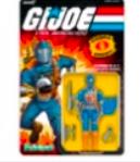 Super7 G.I. Joe ReAction+ Cobra B.A.T. Comic Blue figurina