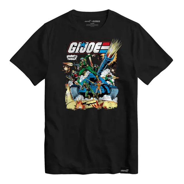 Super7 G.I. Joe Classic Poster tricou negru bumbac