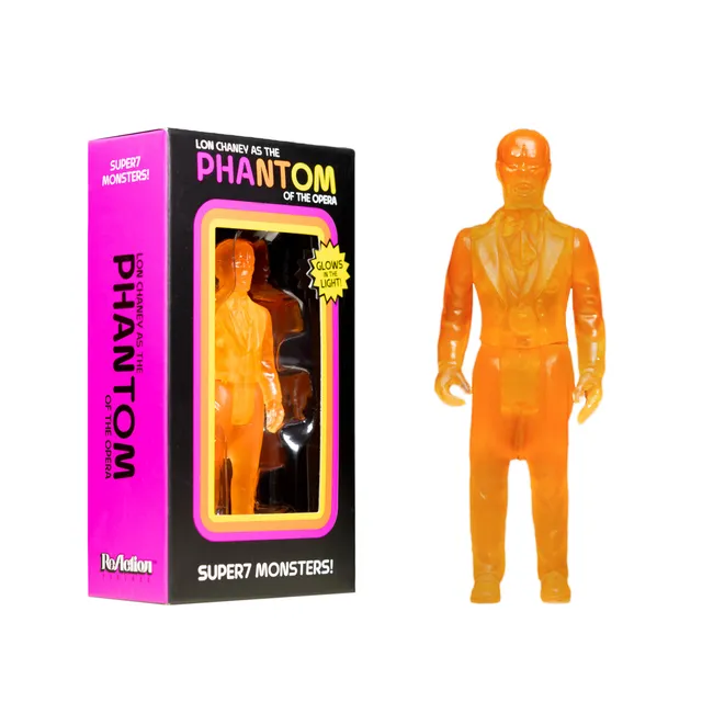 Super7 ReAction Phantom of the Opera figurină Luminators fosforescentă