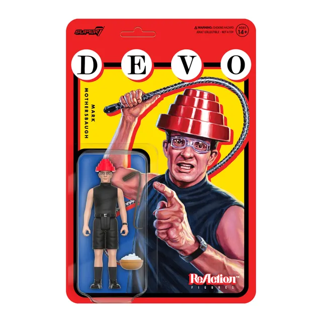 Super7 Devo ReAction Wave 1 Mark Mothersbaugh figurină