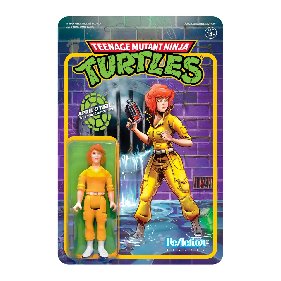 Super7 Teenage Mutant Ninja Turtles Wave 2 April figurina