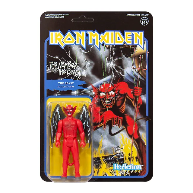 Super7 Iron Maiden Beast figurina 9,5 cm Number of the Beast