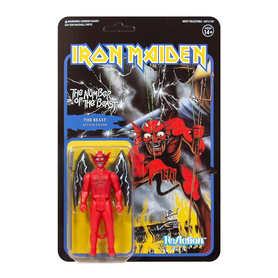 Super7 Iron Maiden Beast figurina 9,5 cm Number of the Beast