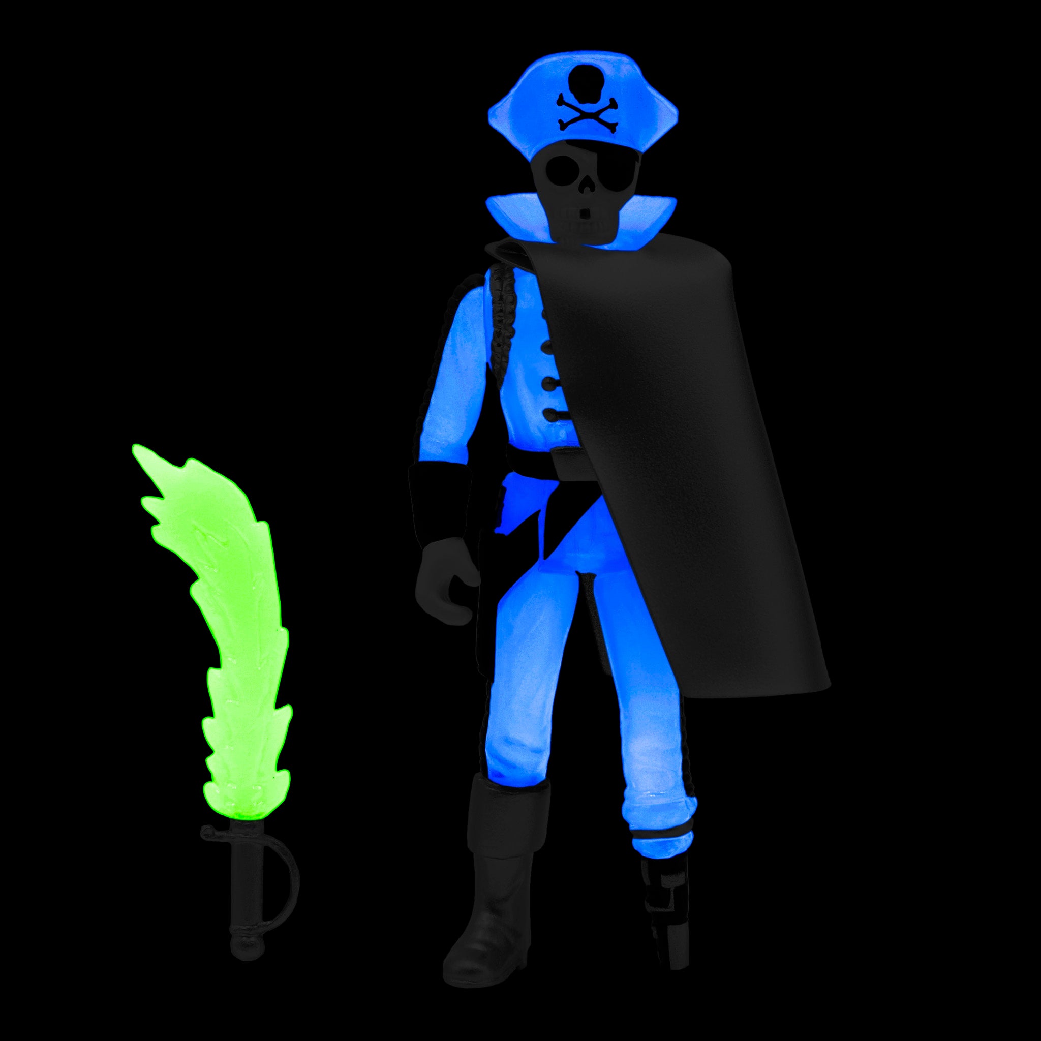 Super7 The Worst Captain Deadstar figurina fosforescenta Glow