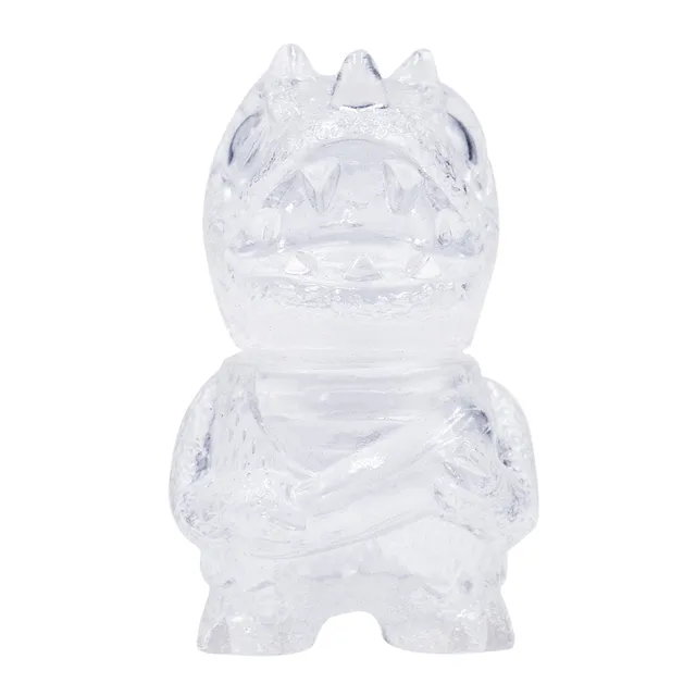 Super7 Micro Vinyl Caveman Dino figurina transparenta