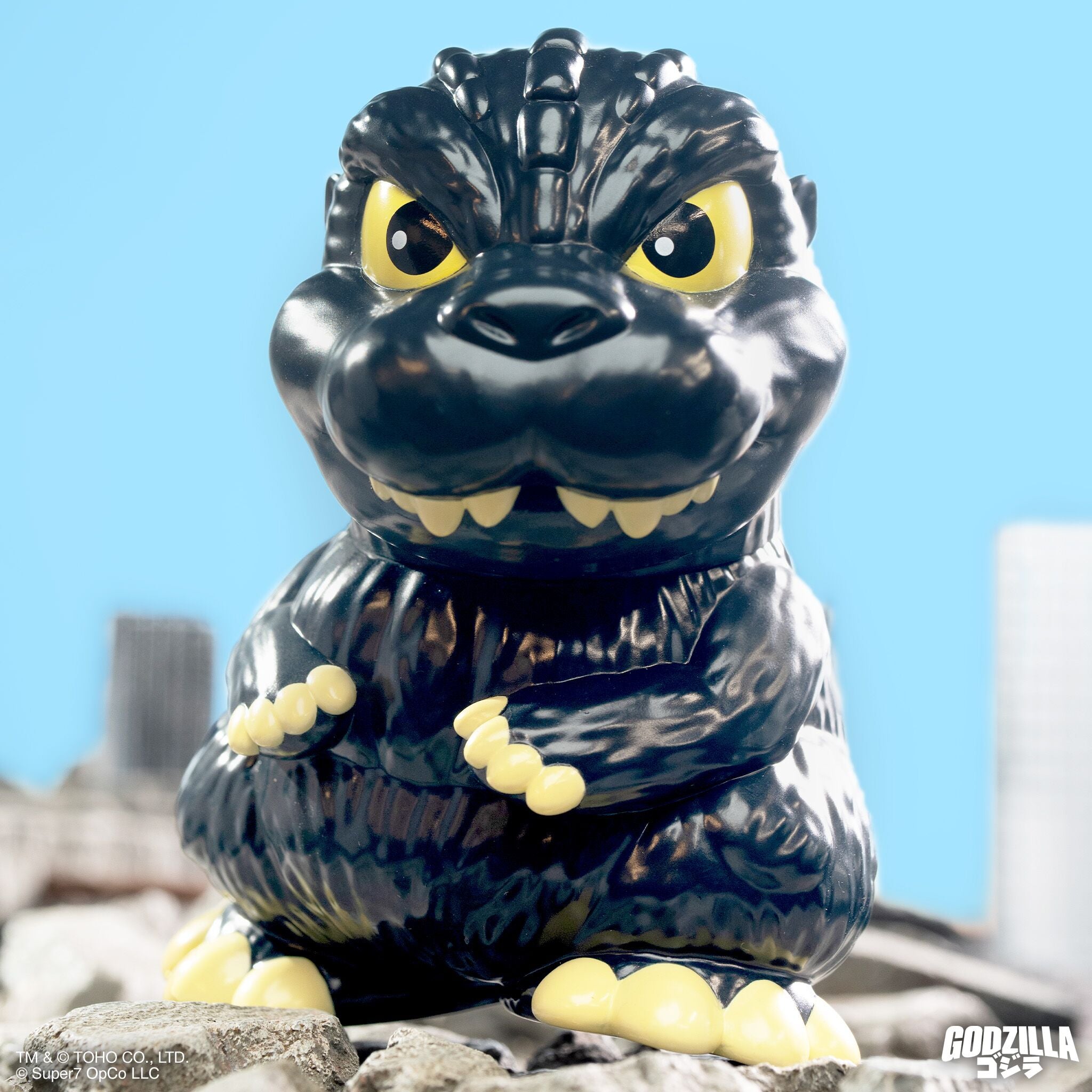 Super7 Toho FUN FUN Godzilla set 3 figurine vinil