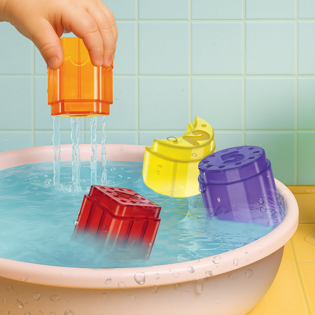 Imagimake Leaps Bounds Bath Blocks cuburi baie 18 buc