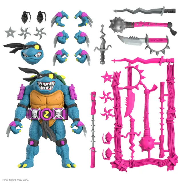Super7 TMNT Ultimates Slash figurina 18cm cu arme