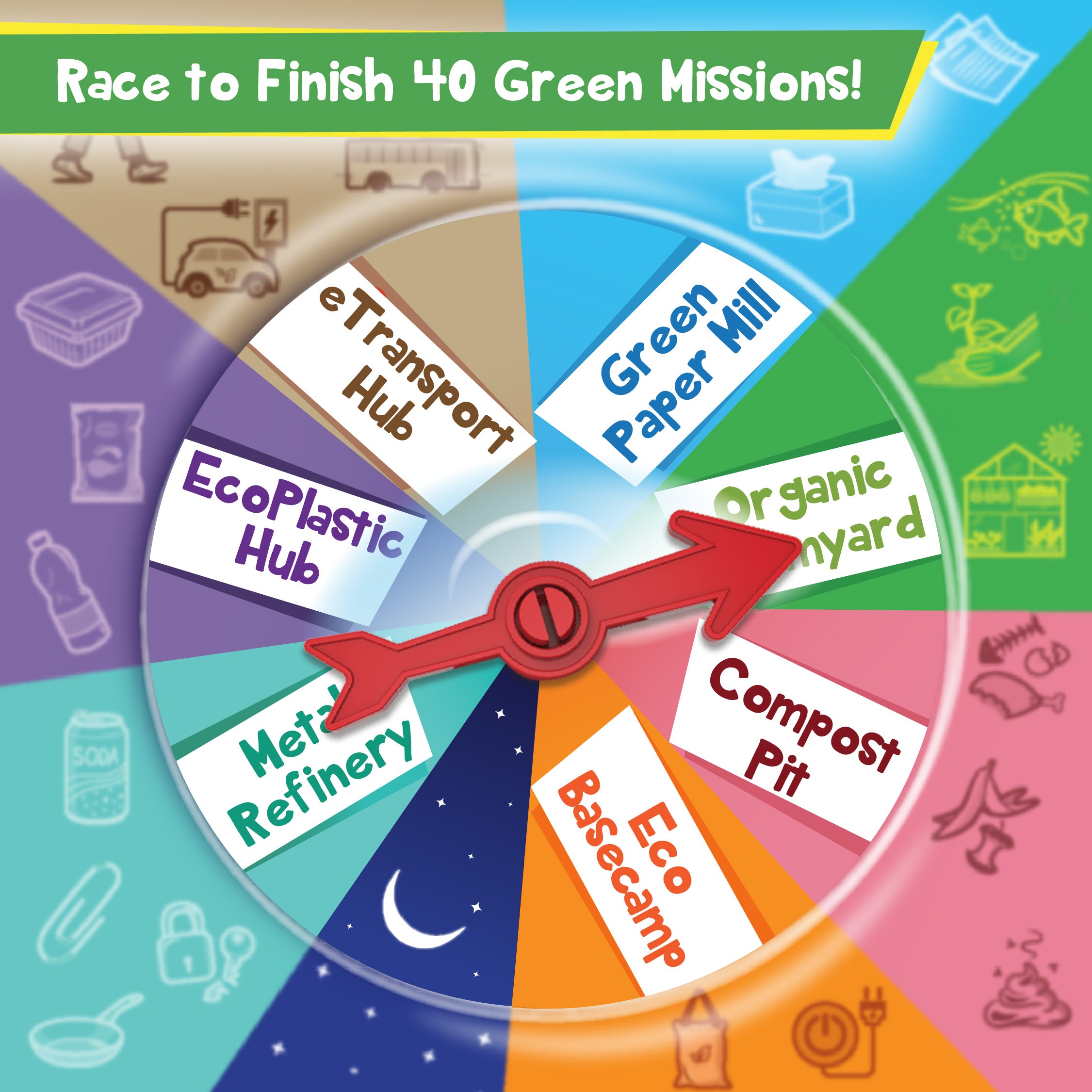 Imagimake Rescue Quest Green Champions joc reciclare