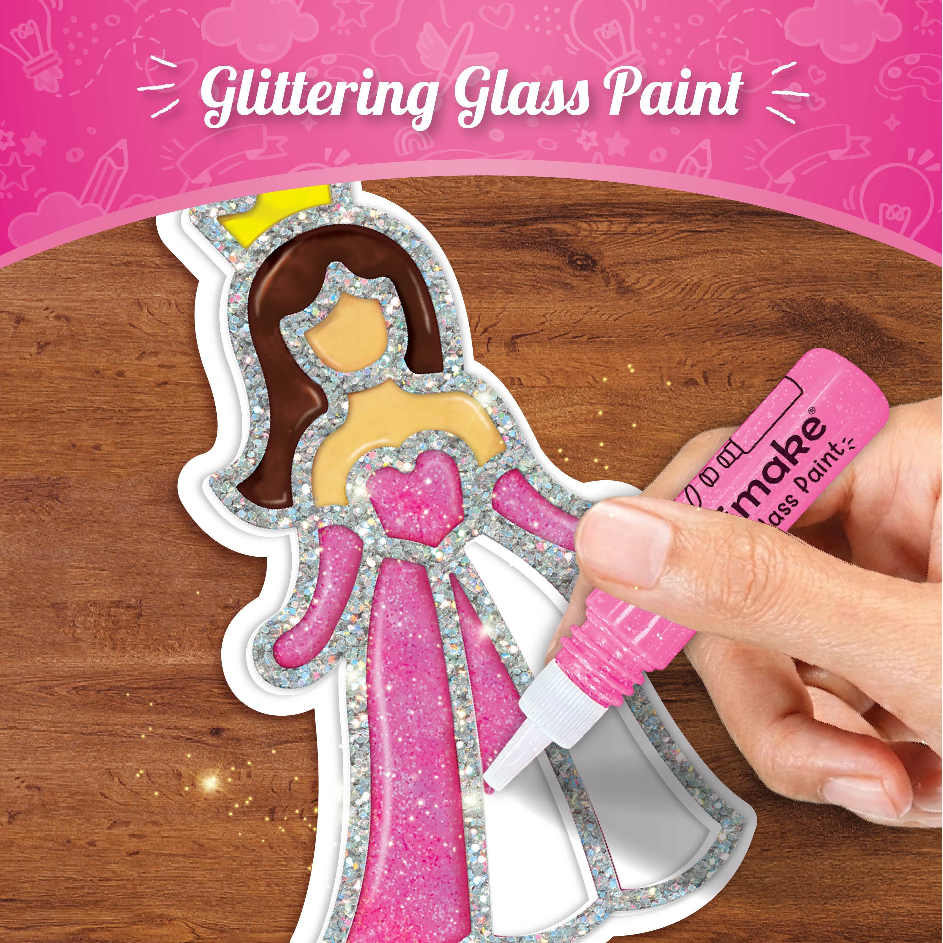 Imagimake Jelly Stickers Princess set stickere 3 ani+