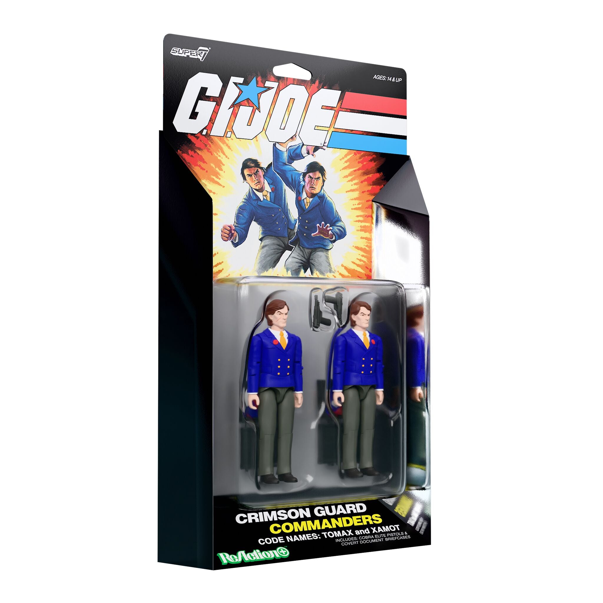 Super7 ReAction+ Tomax si Xamot figurine 2-pack