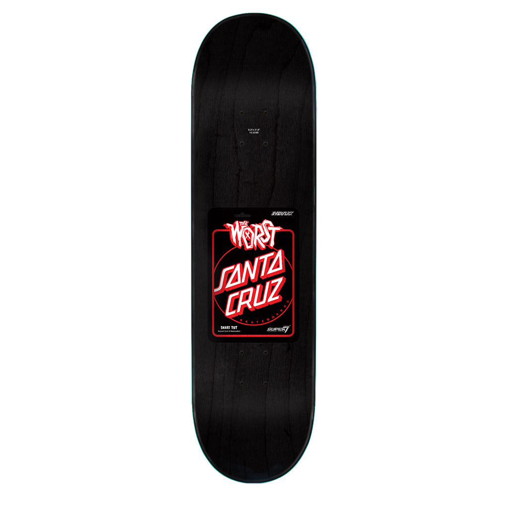 Super7 The Worst Snake Tut placa skateboard 8,25 inch