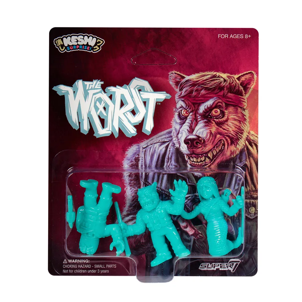 Super7 The Worst Keshi Pack B mini figurine 3 buc