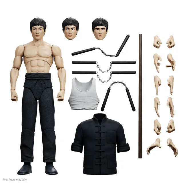 Super7 Ultimates Bruce Lee Warrior figurina 18 cm