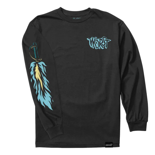 Super7 The Worst Deadstar tricou negru mânecă lungă