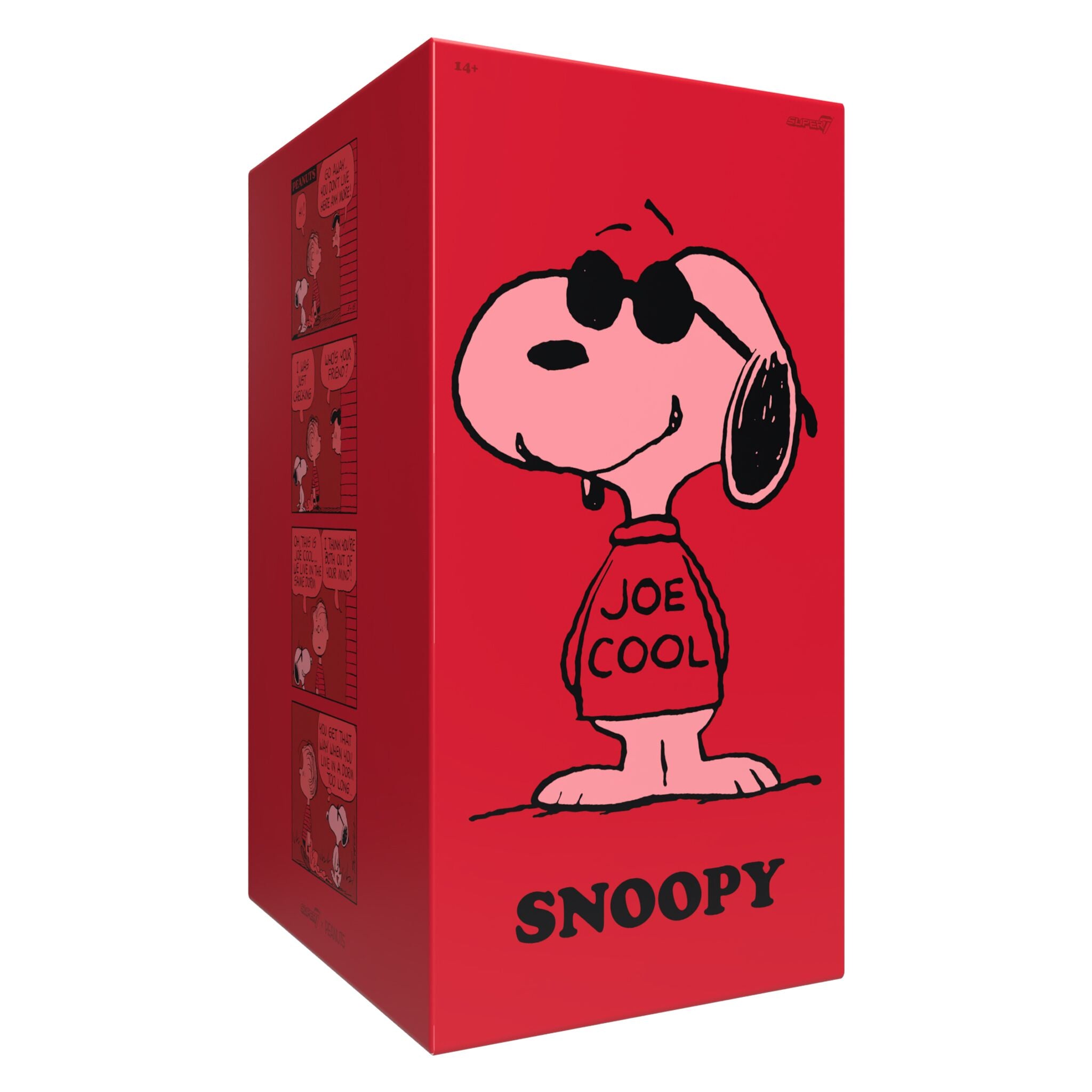 Super7 Peanuts SuperSize Snoopy Joe Cool figurina vinil 30 cm articulata