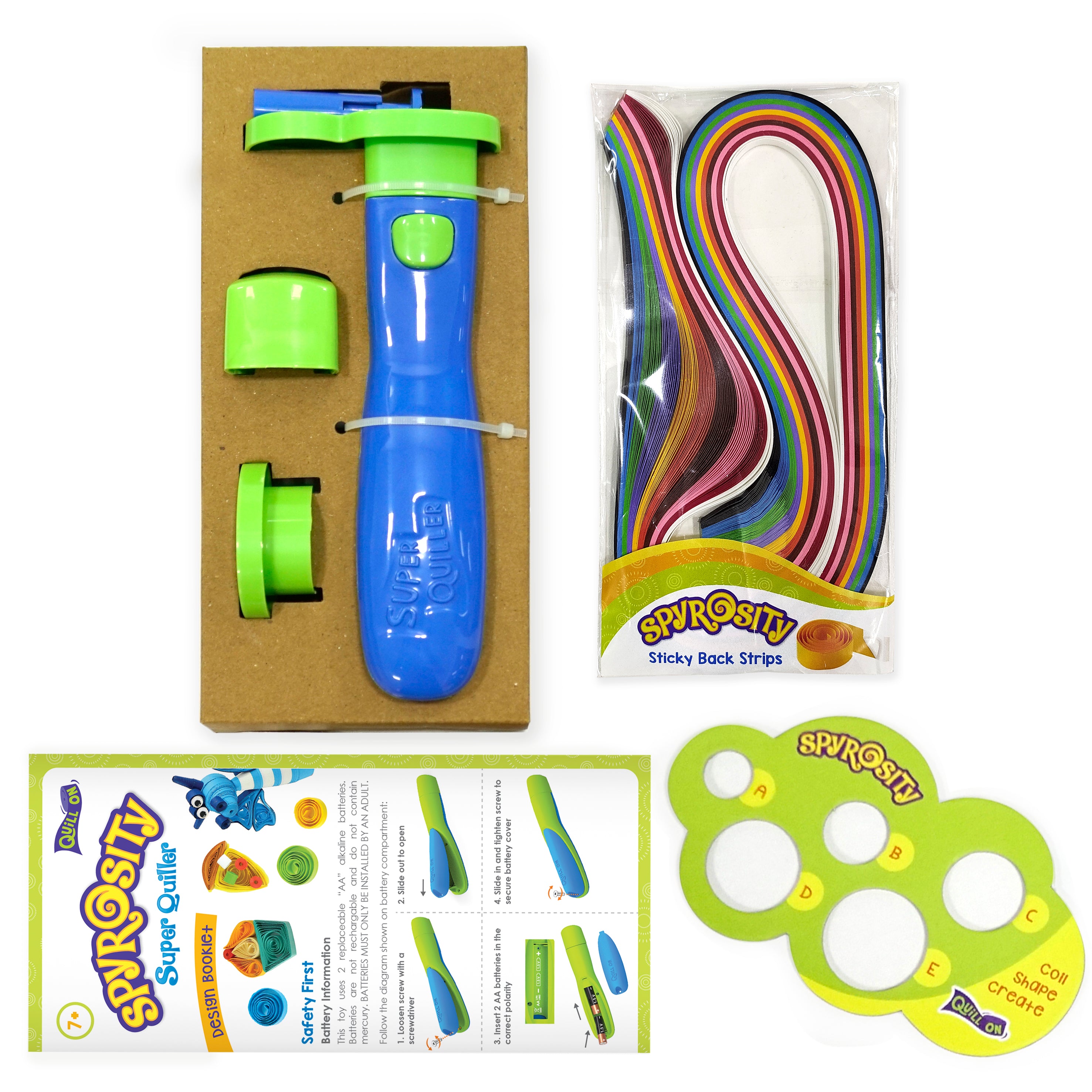 Imagimake Spyrosity Super Quiller set quilling hartie