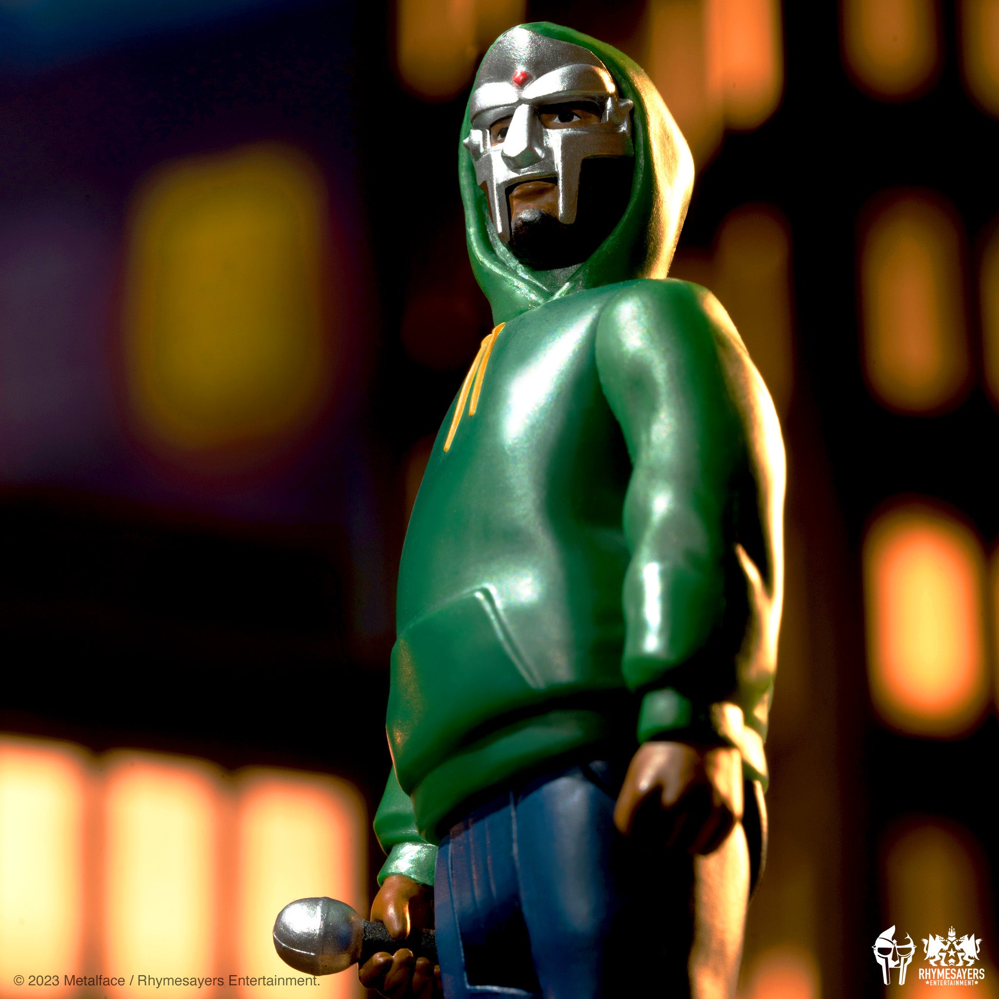 Super7 ReAction MF Doom figurina Operation Doomsday masca