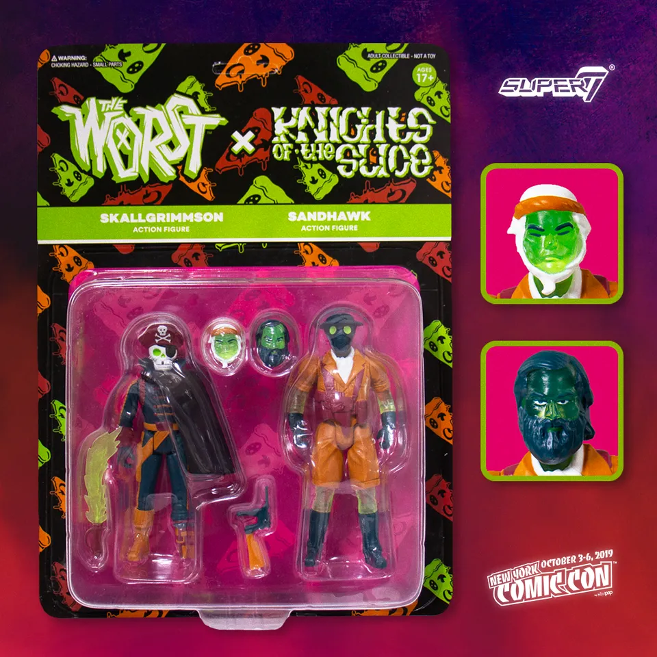 Super7 ReAction The Worst pachet figurine 2 buc NYCC