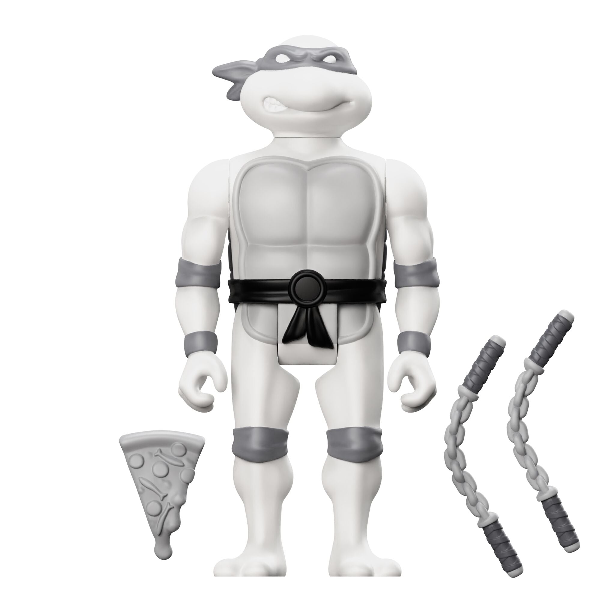Super7 TMNT ReAction Michelangelo gri figurina 9,5 cm