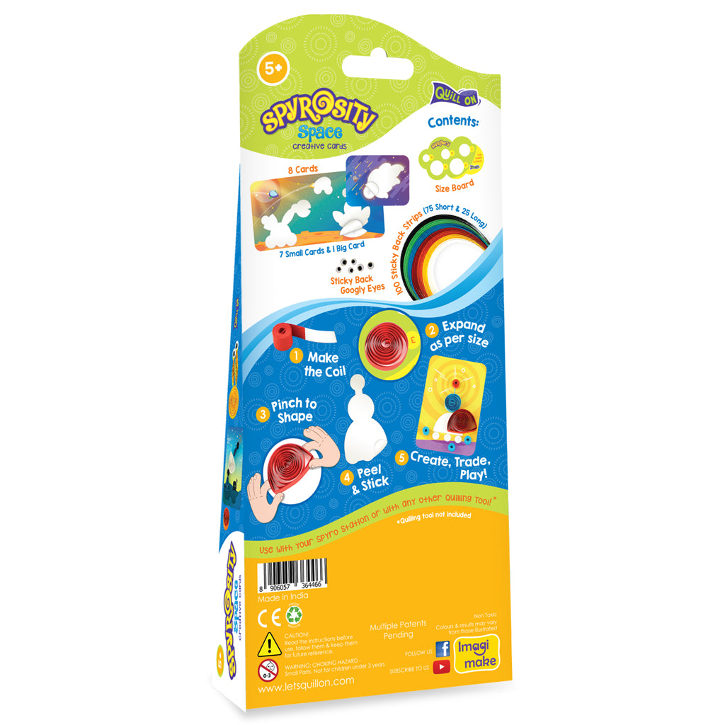 Imagimake Spyrosity Space set quilling 8 carduri