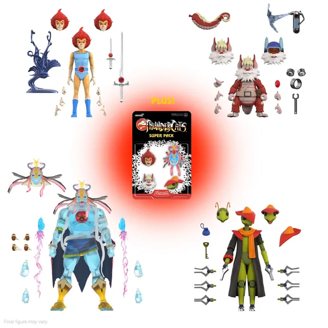 Super7 ThunderCats Ultimates Wave 10 set 4 figurine
