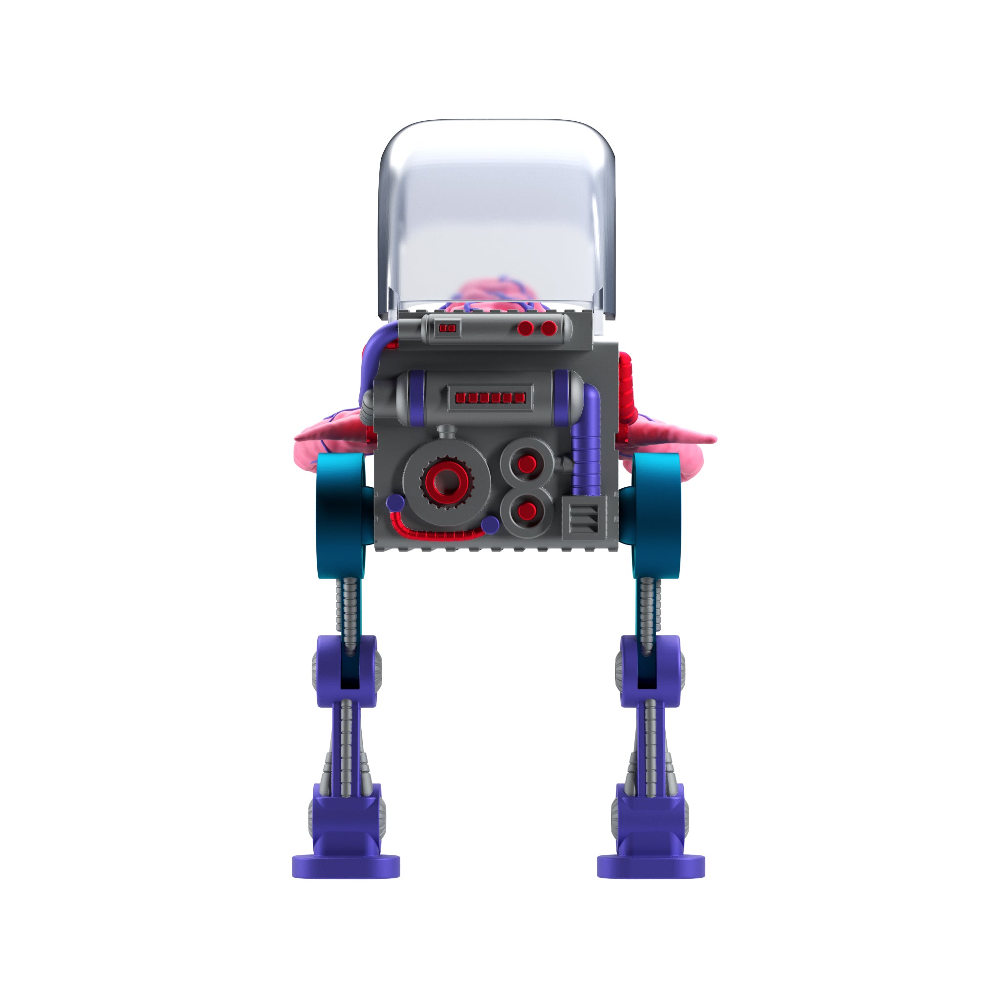 Super7 TMNT Krang Ultimates figurina 18 cm creier