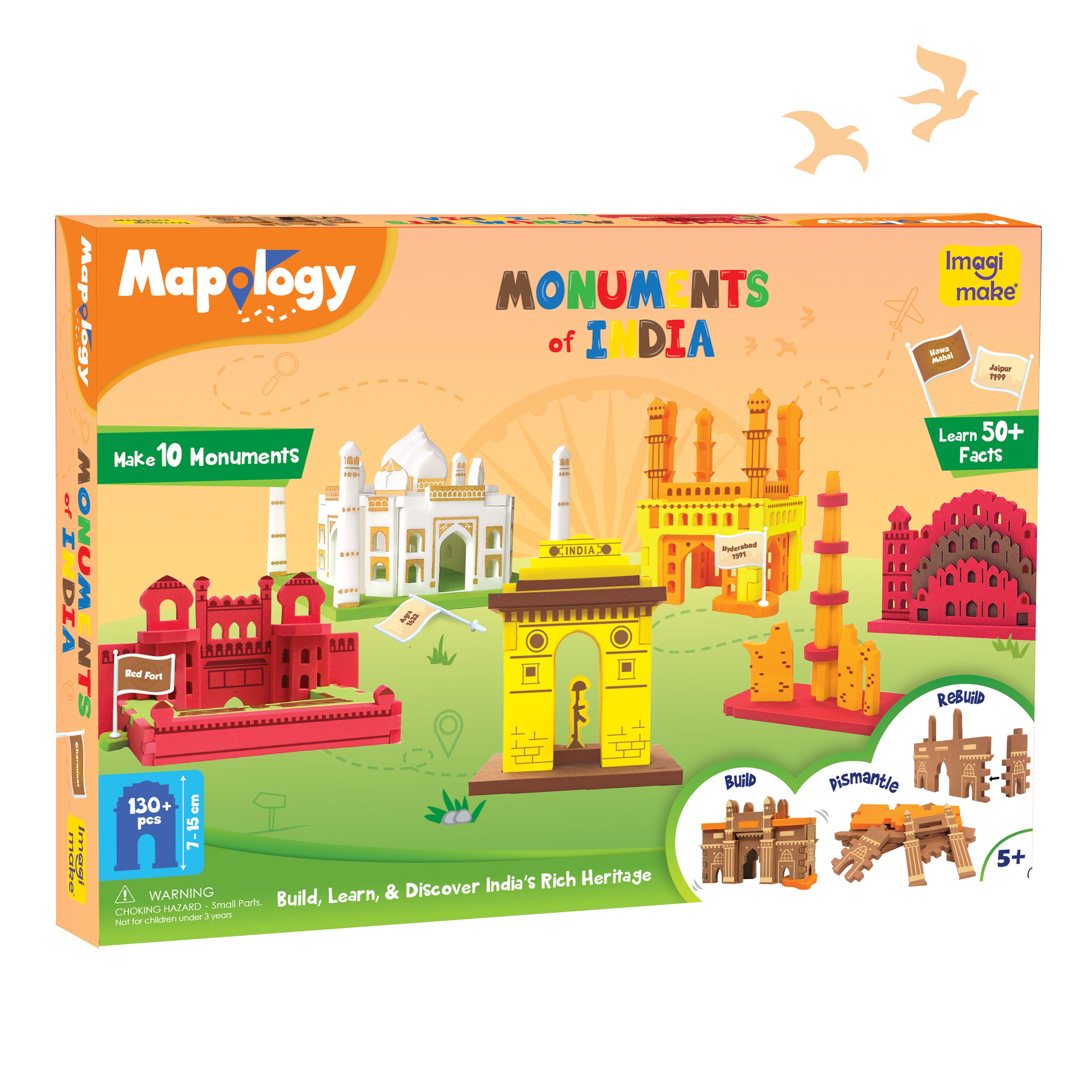 Imagimake Mapology Ultimate Combo set puzzle 4 in 1
