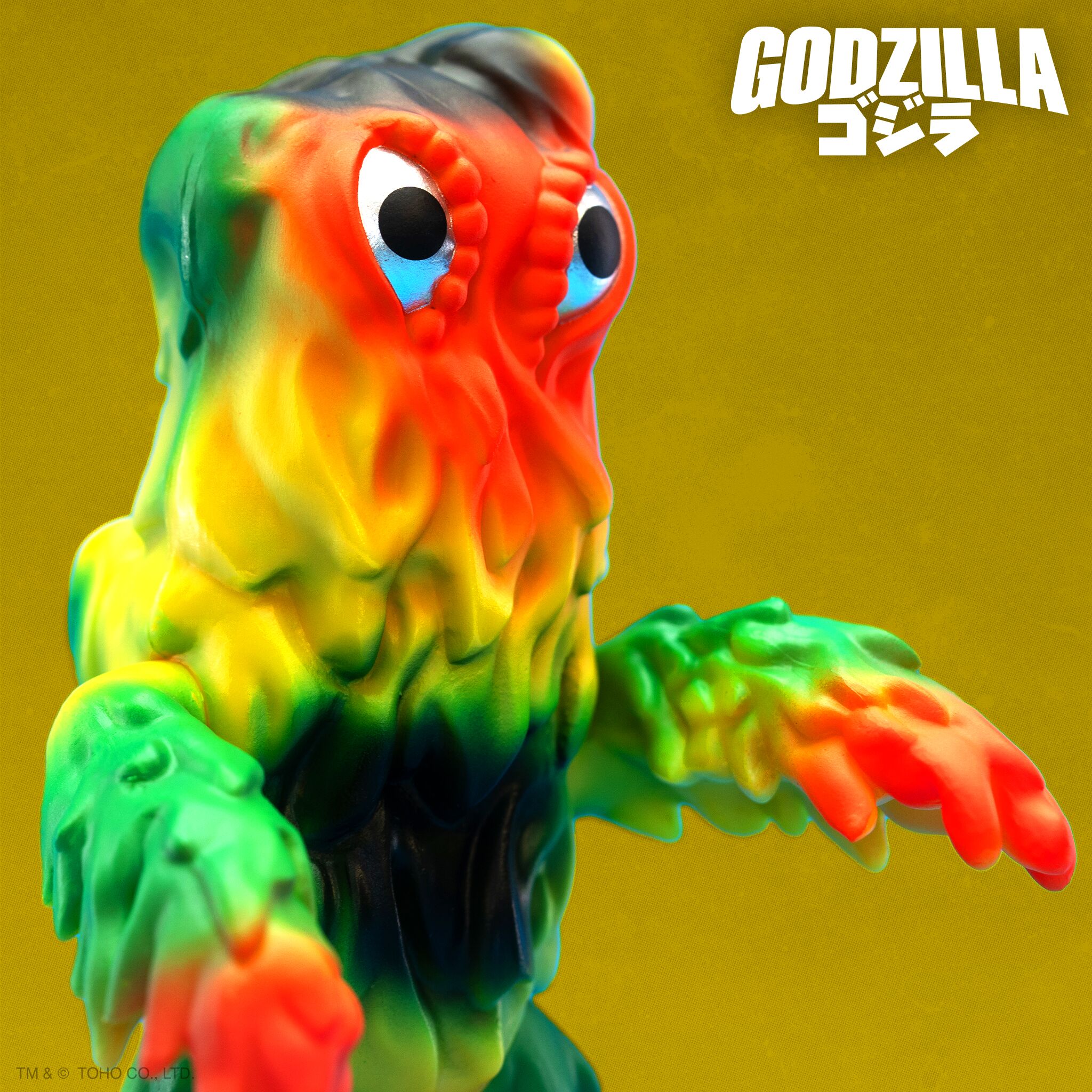 Super7 Toho ReAction Hedorah Vintage Toy figurină articulată