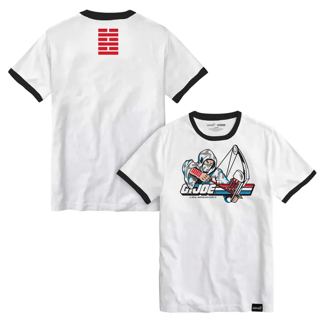 Super7 G.I. Joe Storm Shadow Ringer tricou bumbac negru