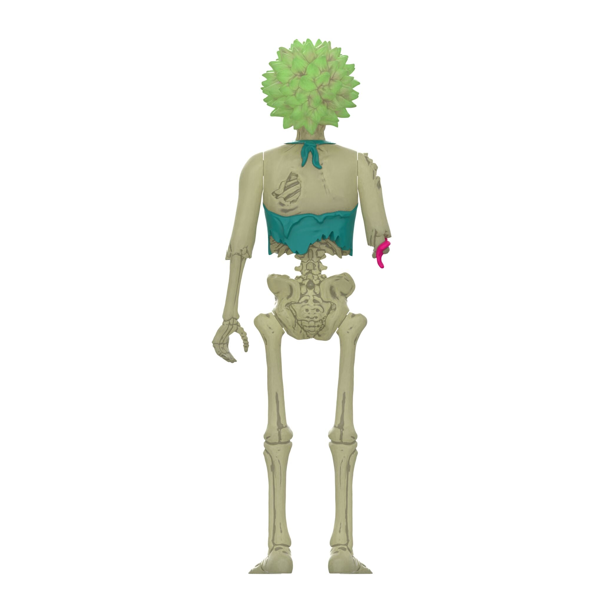 Super7 ReAction Zombie Trash figurina fosforescenta 9,5 cm
