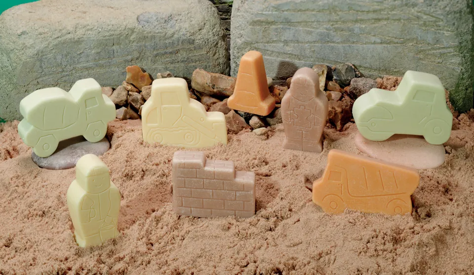 Yellow Door Little Lands Construction figurine 8 piese piatra