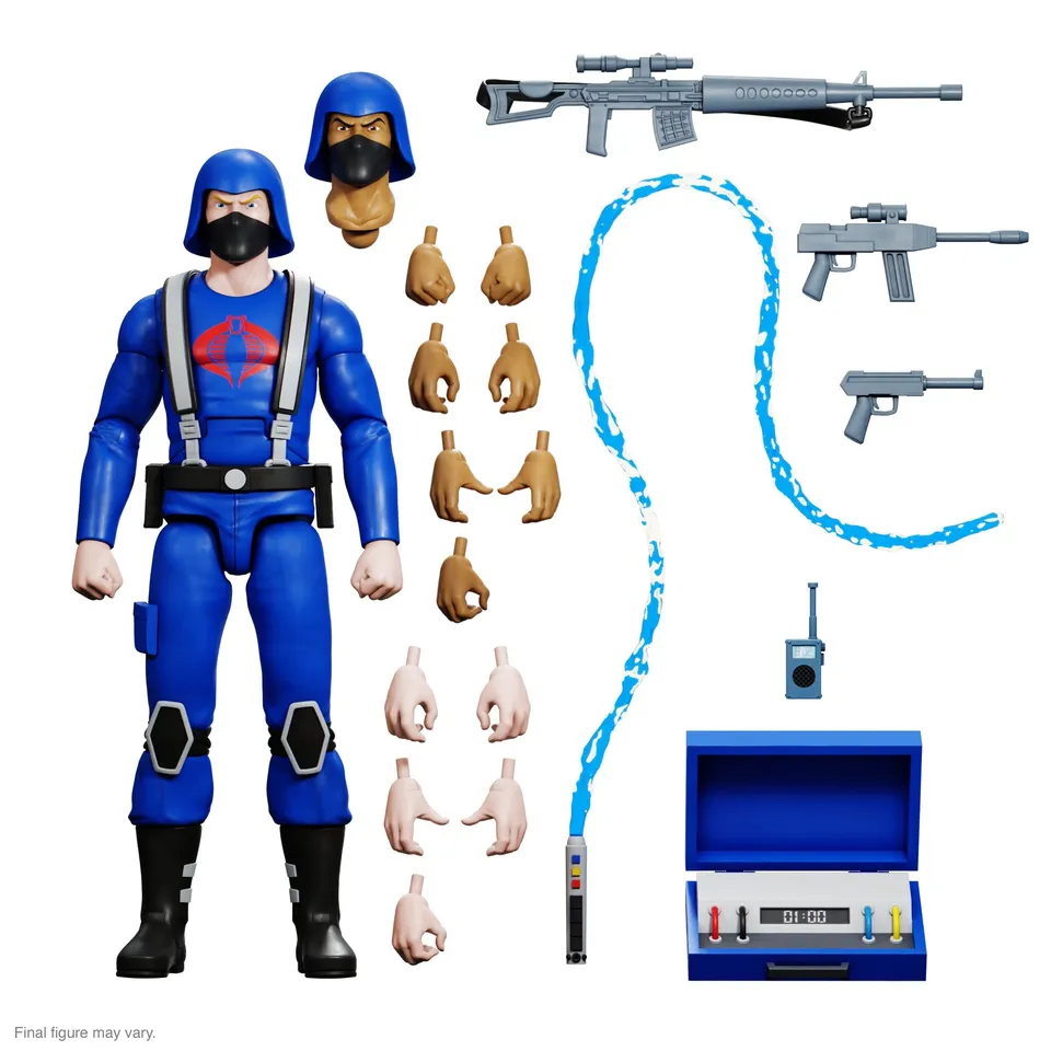 Super7 G.I. Joe Ultimates Cobra Trooper figurina 18cm