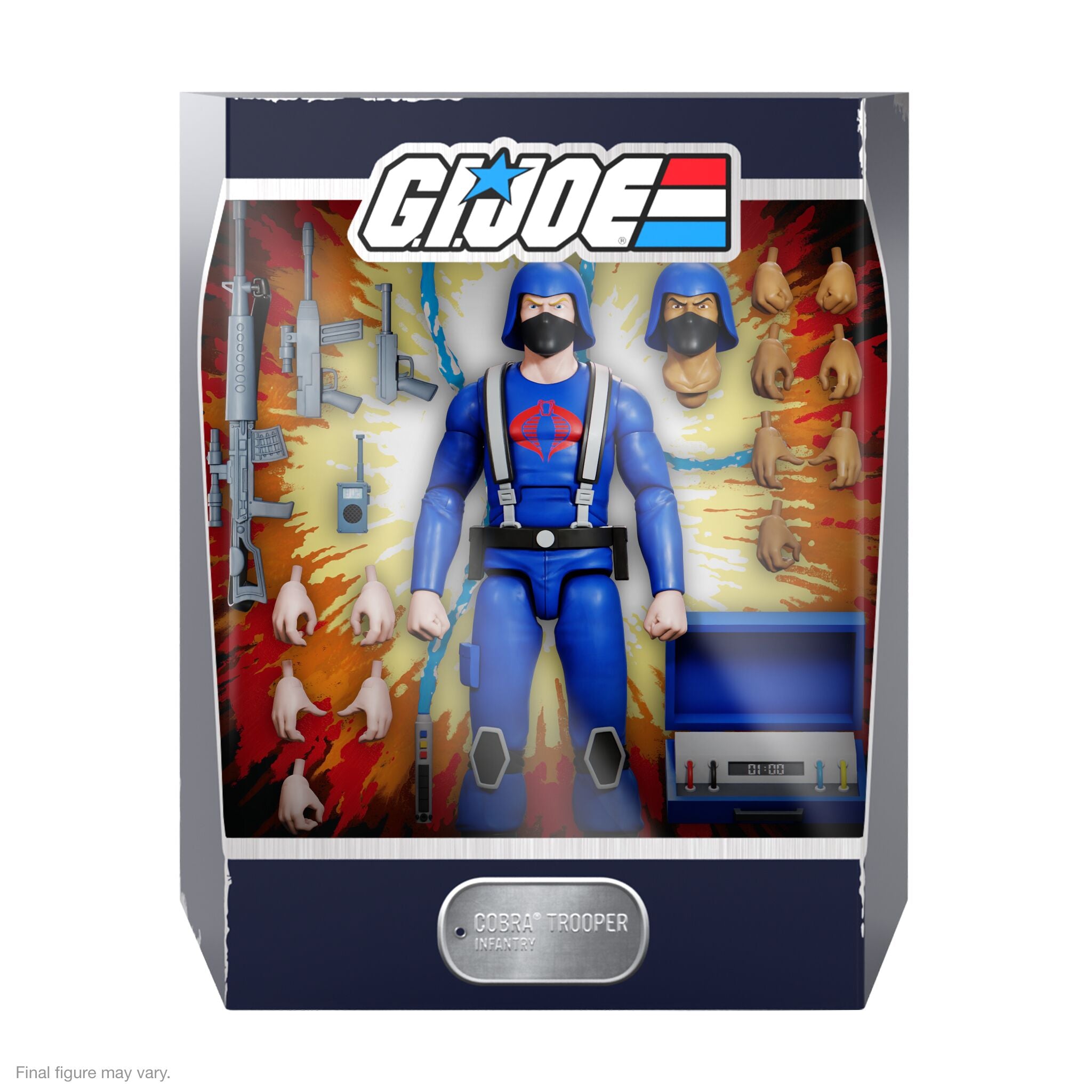 Super7 G.I. Joe Ultimates Cobra Trooper figurina 18cm