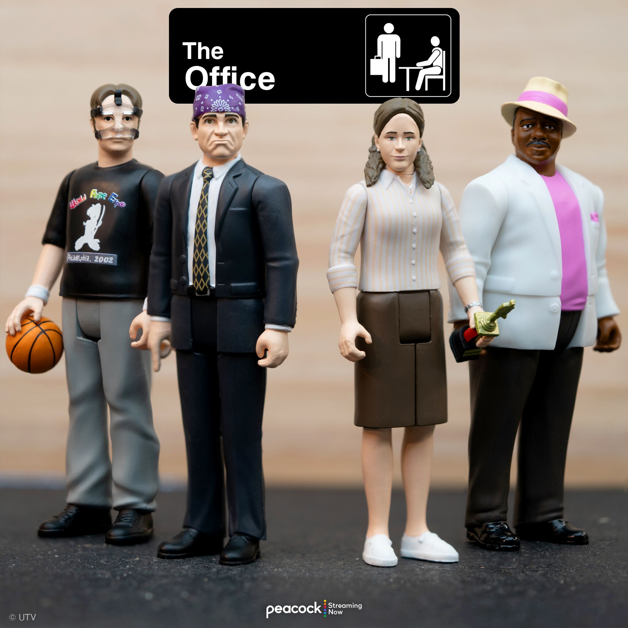 Super7 The Office ReAction Dwight Schrute figurină baschet 3.75