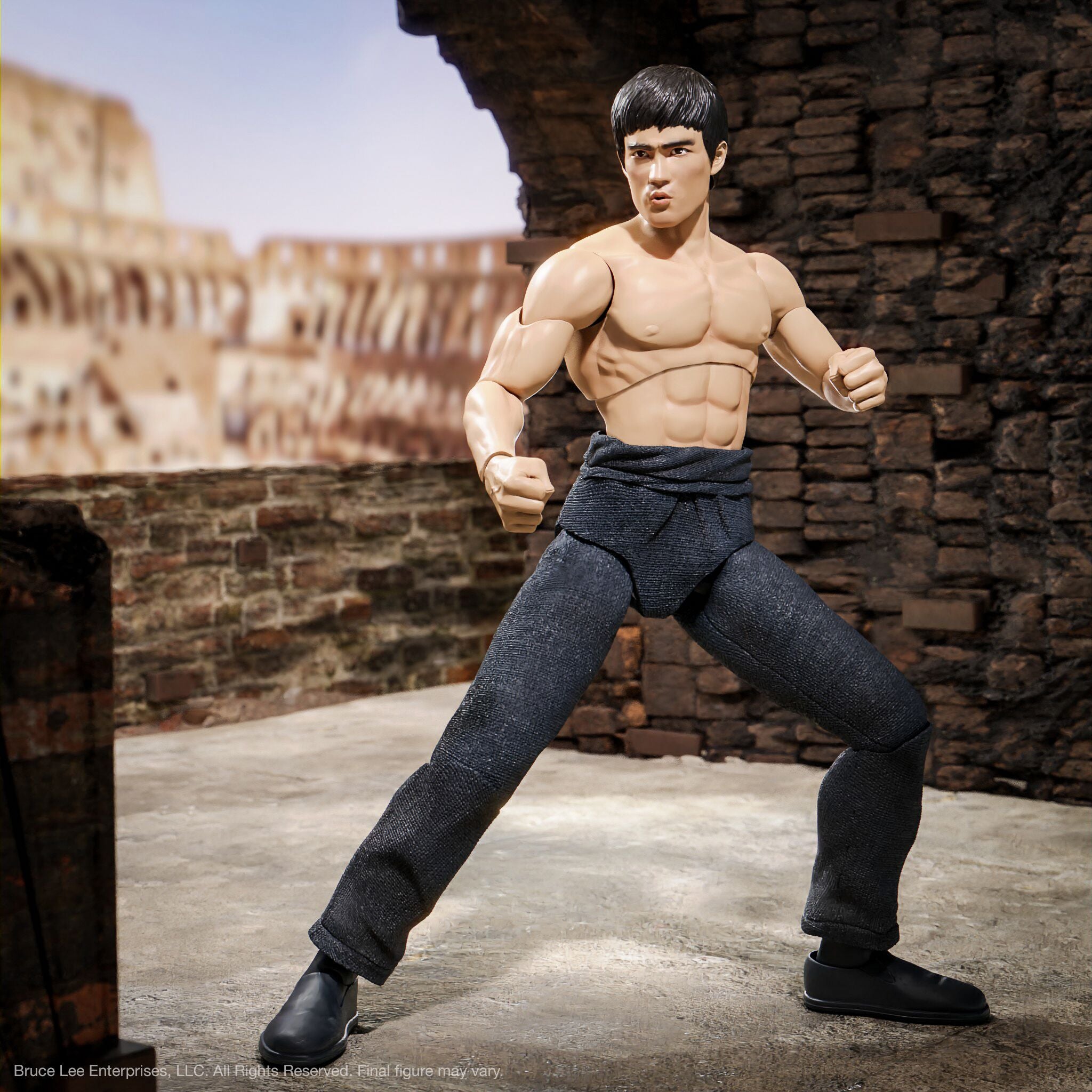 Super7 Ultimates Bruce Lee Warrior figurina 18 cm
