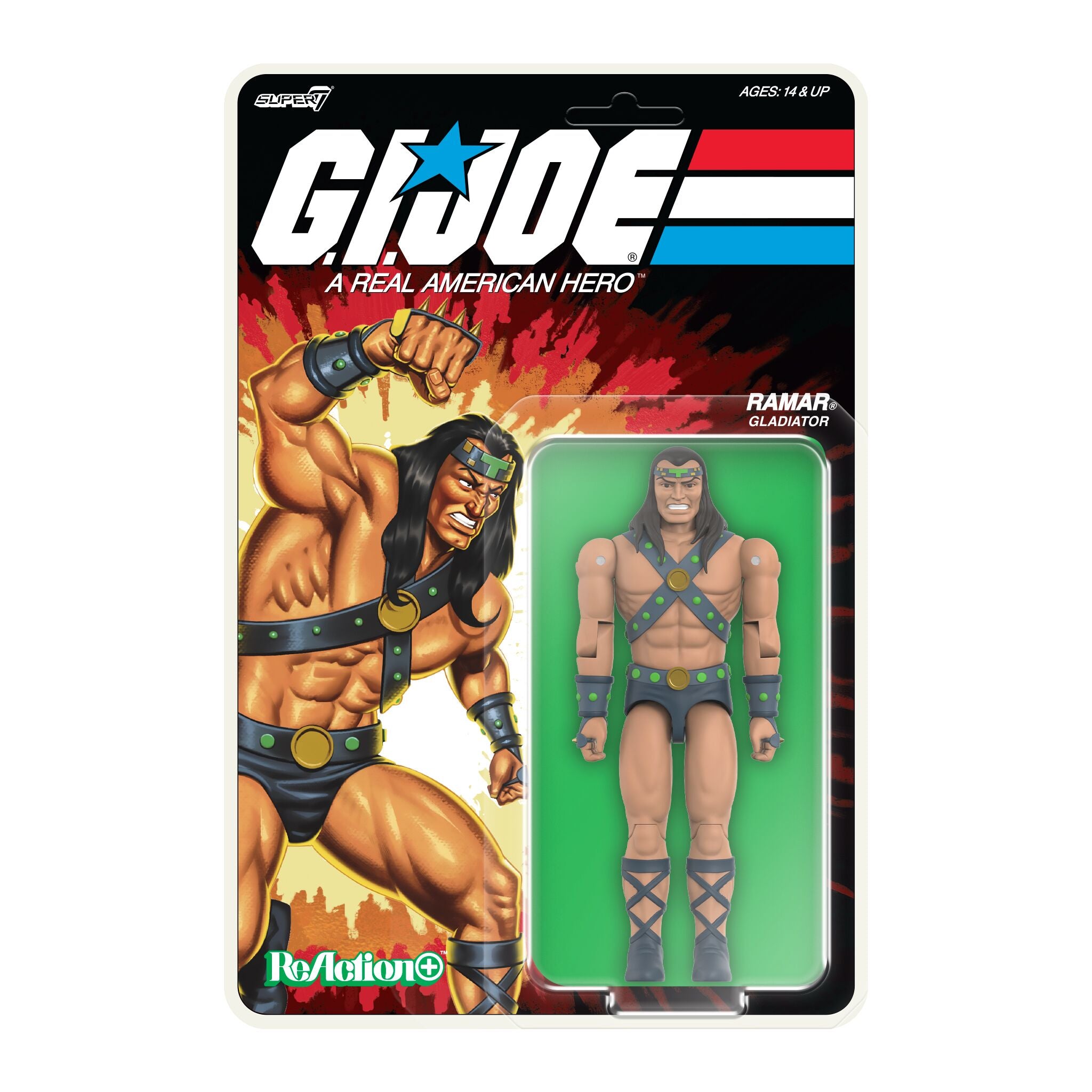 Super7 ReAction+ G.I. Joe set 4 figurine Wave 2