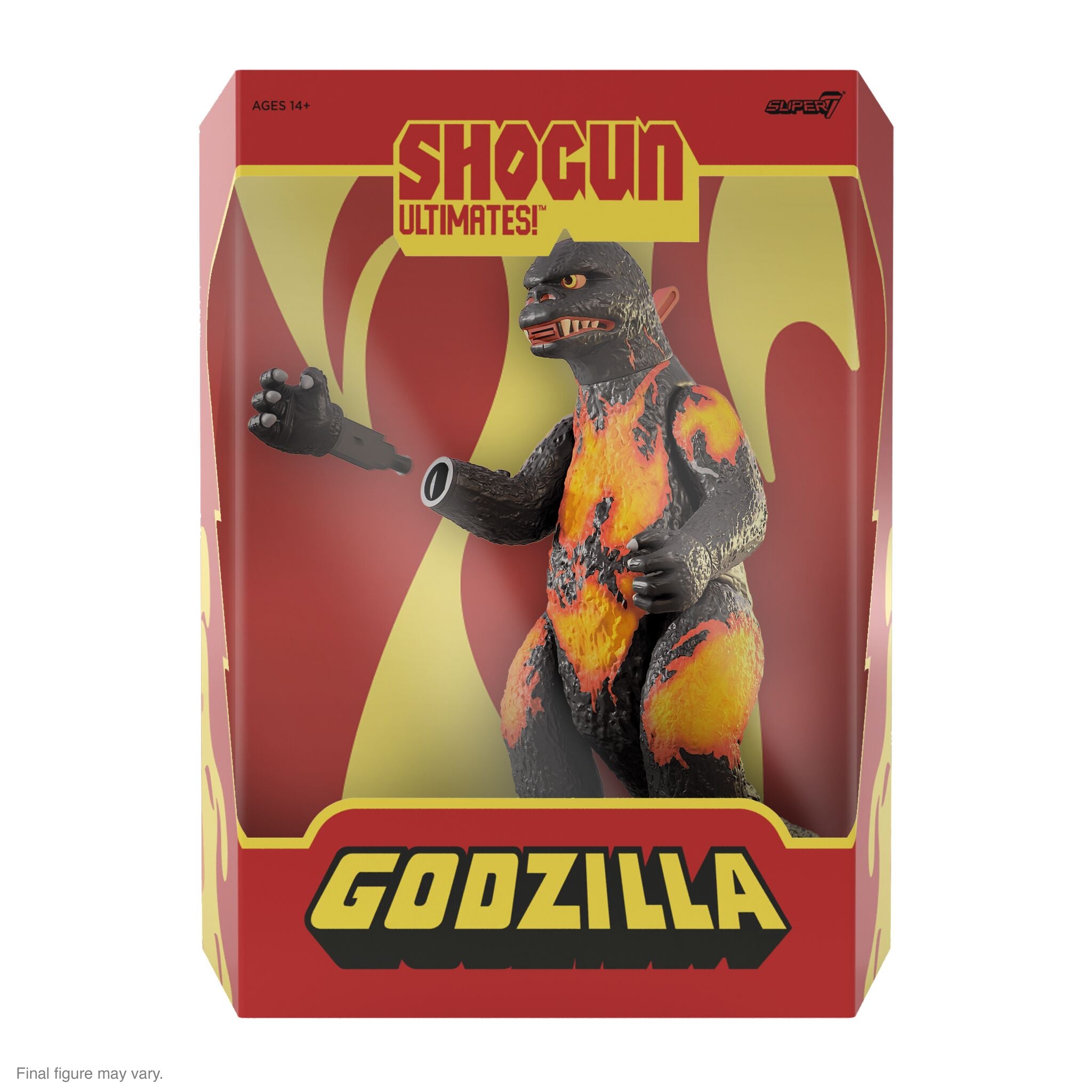 Super7 Toho Ultimates Shogun Godzilla 1995 figura 18cm