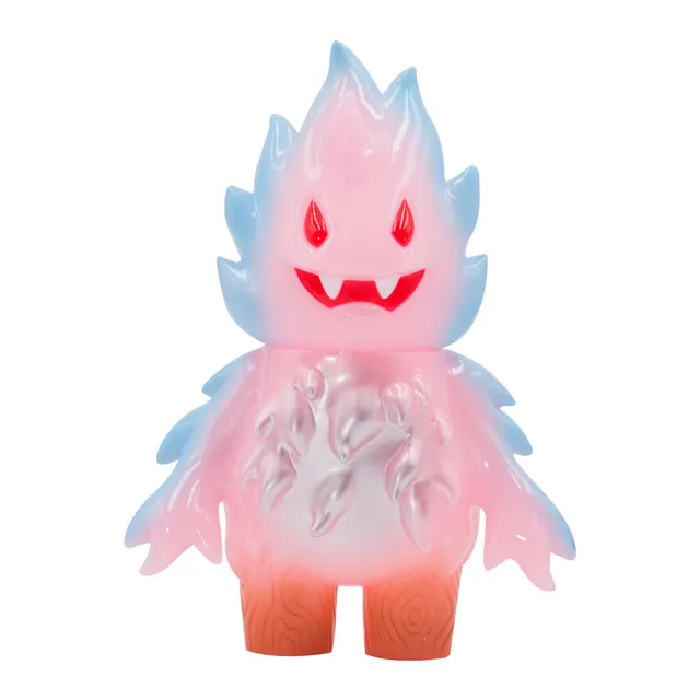 Super7 Japanese Vinyl Honoo figurina roz fosforescenta 10 cm