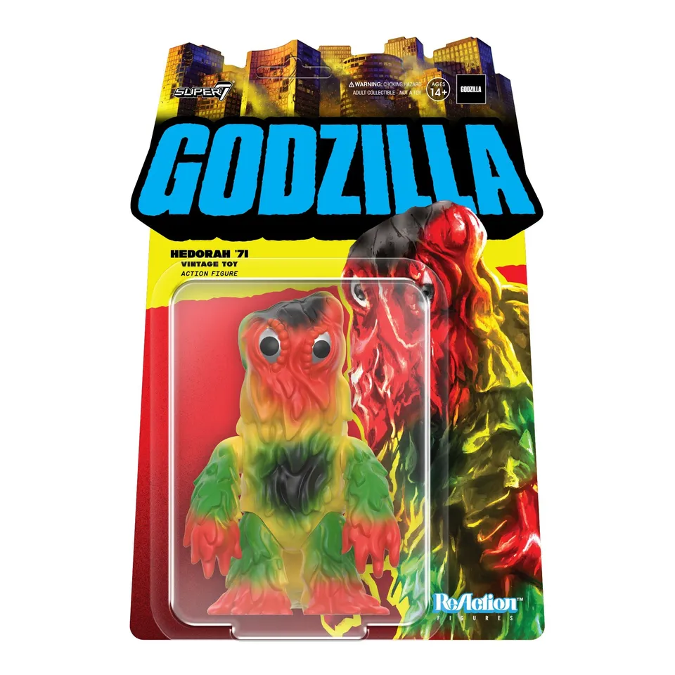 Super7 Toho ReAction Hedorah Vintage Toy figurină articulată